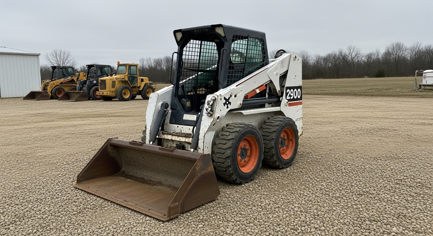 Used skid steer loader