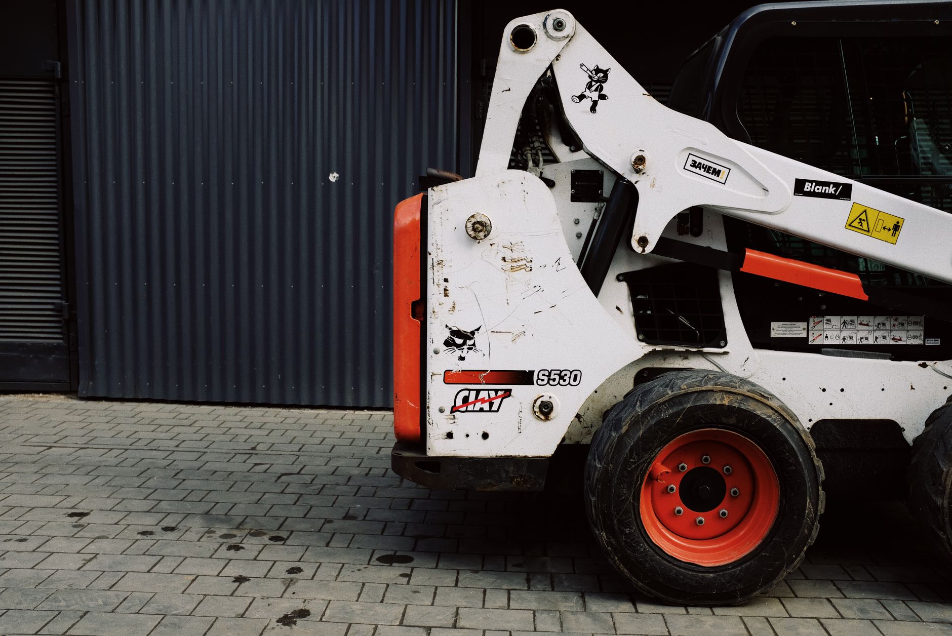 Lineup of dozers and skid steers ready to sell